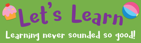 This image says Let's Learn. Learning never sounded so good!