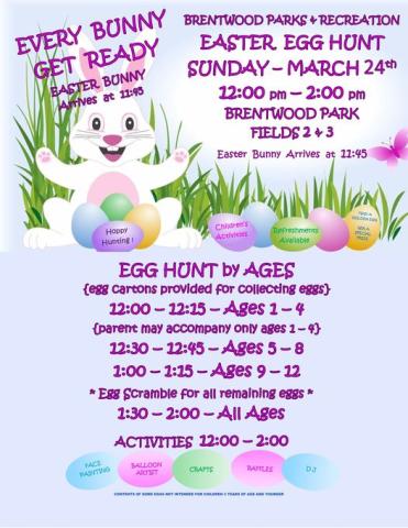 Borough Easter Event Flyer