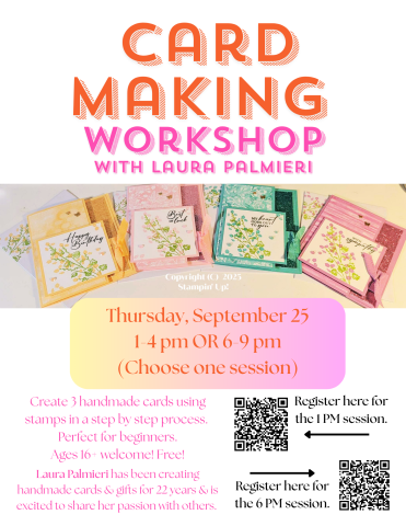 Card making workshop with Laura Palmieri