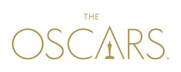 An image of the logo for the Oscars.